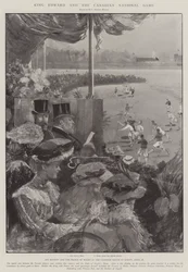 Koning Edward en het Canadese Nationale Spel